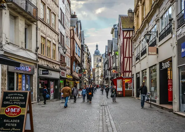 Apartment L'exotique - Vue Pl Vieux Marche - Standing Rouen